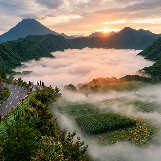 赤井川村の風景