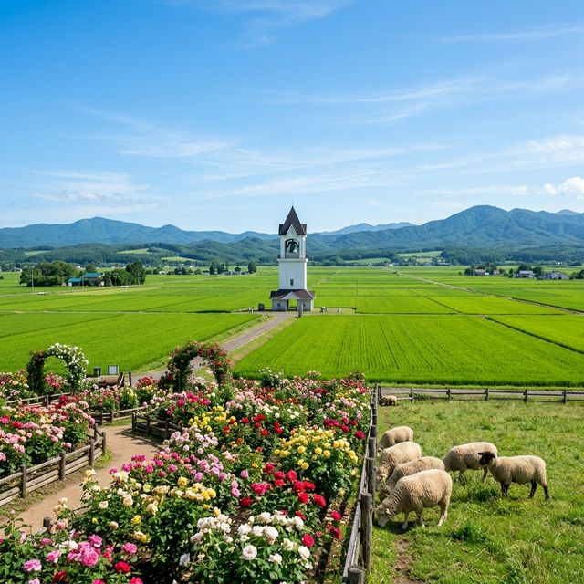 秩父別町の風景