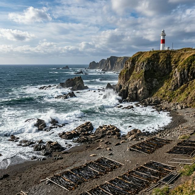 えりも町の風景