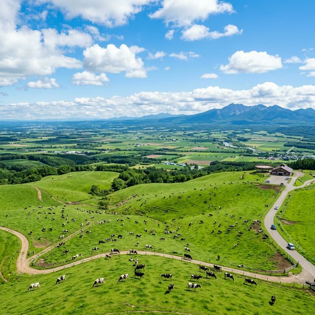 上士幌町の風景